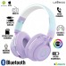 Headphone Bluetooth LEF-1038 Lehmox - Lilás Azul